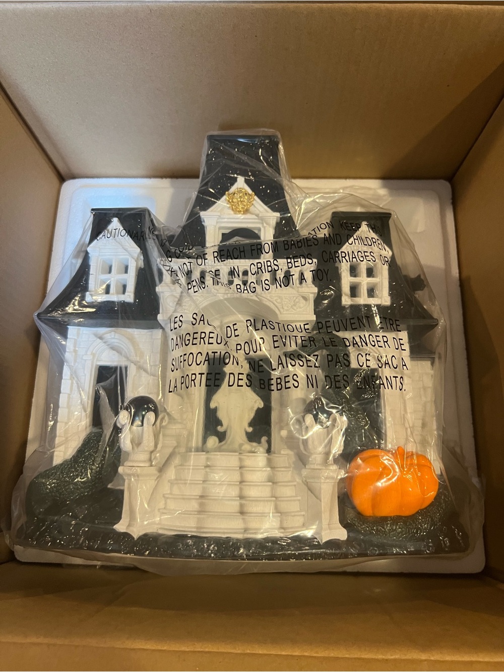 Bath and Body Works Halloween Haunted House Candle Holder